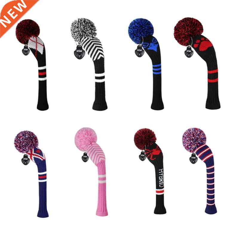 Golf Knit Headcover Personalized Golf Protector For Hybrid/U