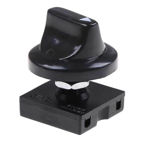 4-Position 3-Speed Fan Selector Rotary Select Selector Switc
