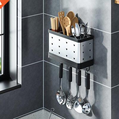 Kitchen Utensils Chopsticks Holder Drying Rack Basket with H