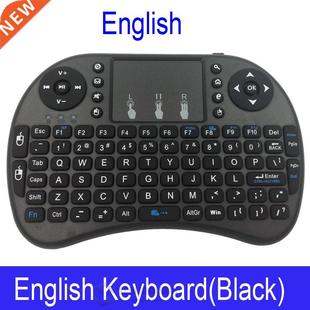 Russian Mini i8 Wireless Keyboard English Hebrew letters Air