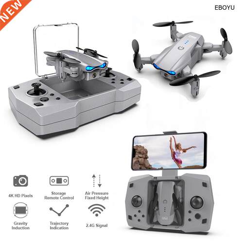 EBOYU KY906 Fdable Mini RC Drone WiFi FPV 4K HD Camera Gif
