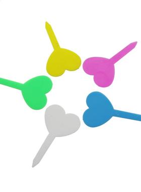 Plant Pot Heart-shaped Labels Decoration Tag Garden Seedling