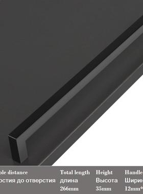 *Minimalism Cabinet Handles and knobs Matte Black Kitchen Ha