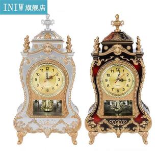 Creative Vintage Desk Retro Alarm Clock Classical Royalty Si
