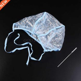 2Pcs/set Hair Dyeing Cap + Hook Brush Coloring Highlighting