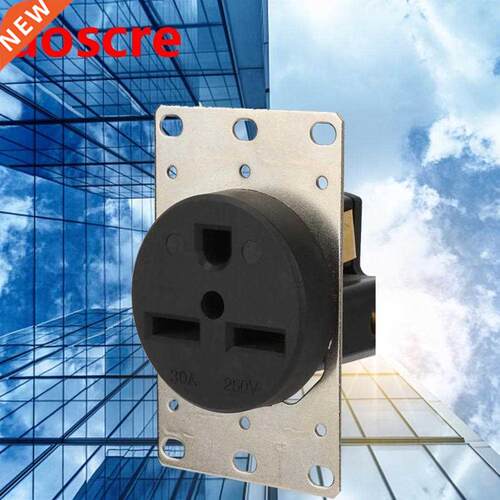 NEMA6-30R 30A 250V Industrial Power Socket 3 Holes Power Soc