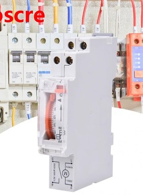 Day Cycle Timer Din Rail Microcomputer Time Control Mechanic