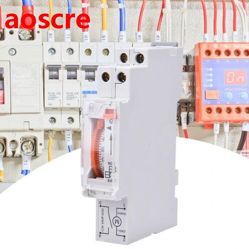 Day Cycle Timer Din Rail Microcomputer Time Control Mechanic