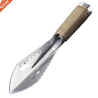 Stainless Steel Garden Shovel Spade Multi Tool Weeder With S