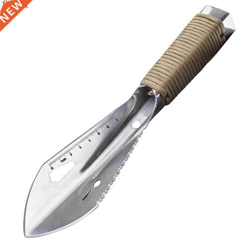 Stainless Steel Garden Shovel Spade Multi Tool Weeder With S