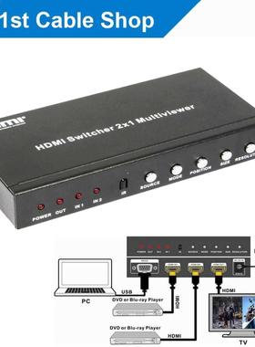 Professionl HI MultiViewer 2X1 with PIP HI Screen split