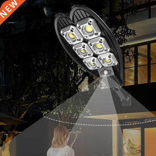 160COB Solar LED Street Light Waterproof Smart Remote Contro