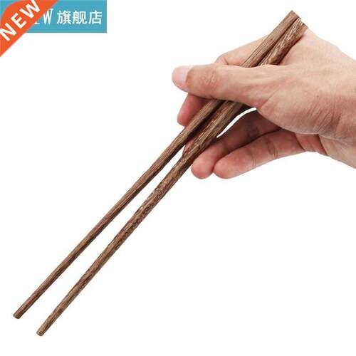 100Pairs Chinese Chopsticks Reusable Wooden Chopsticks Natu