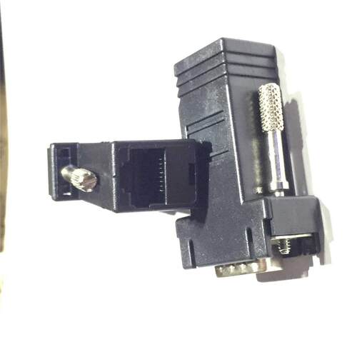 VGA Extender Male to LAN CAT5 CAT5e RJ45 Female Adapter