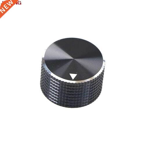 Dia Black Aluminum Rotary Control Potentiometer Knob 25mm x