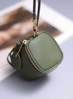 Ladies Genuine Leather Cosmetic Bag Fashion Cosmetic Case Ma