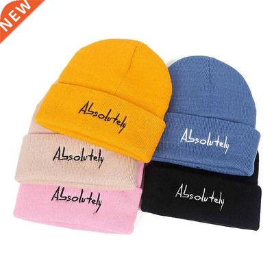 Personalized Winter Hats Men Women Hip Hop Letter Words Abso
