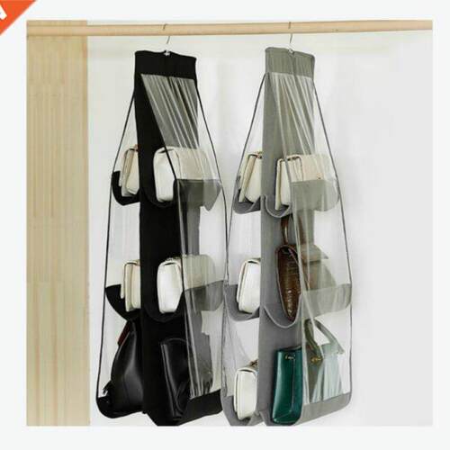 Hanging Handbag Organizer for Wardrobe Closet Transparent St