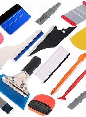 FOSHIO Carbon Fiber Car Tools Vinyl Wrap Film Sticker Wrappi