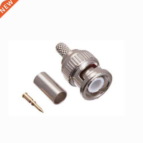 BNC Male Plug Window Crimp Connector Converter For RG316 RG1