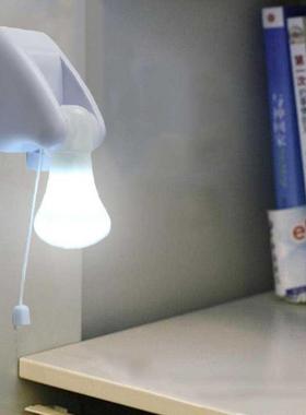 Pull Cord LED Bulb Cabinet Closet Lamp Night Lights Battery