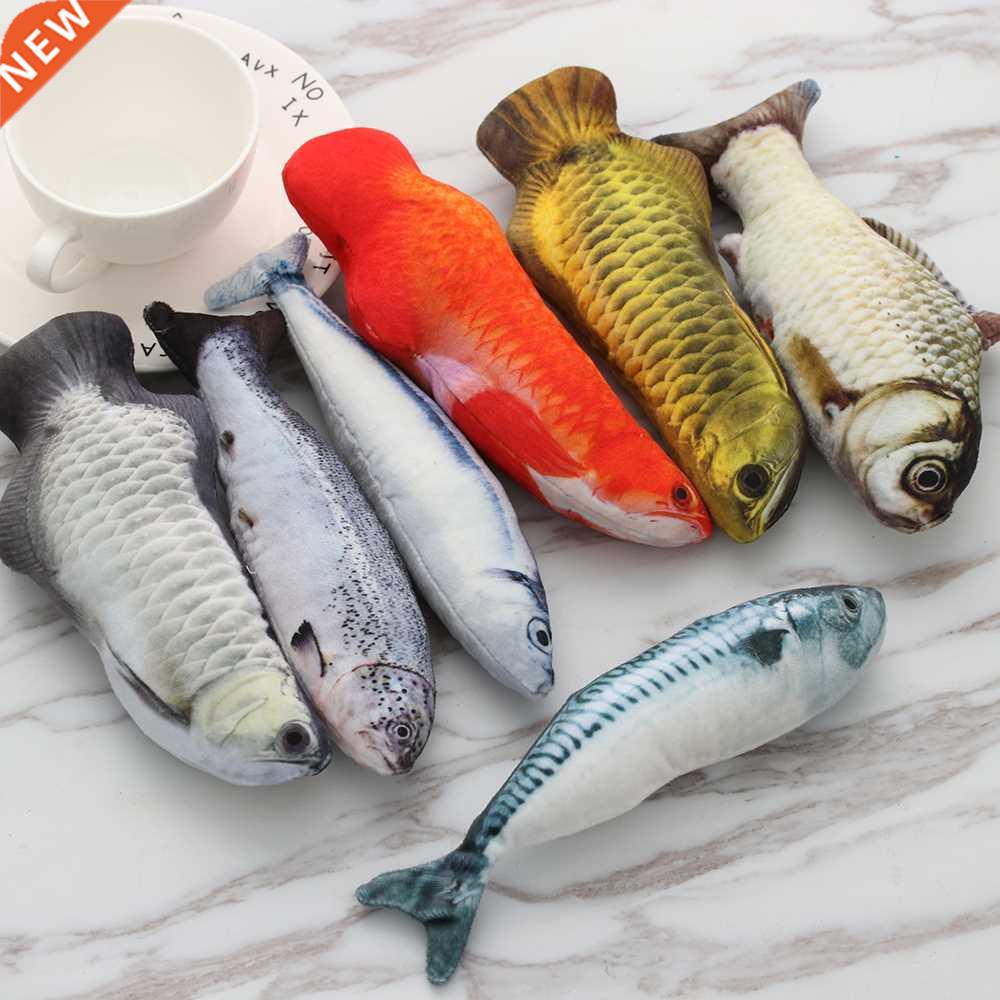 1Pc New Lovely Soft Funny Artificial Simulation Fish Cute Pl 纺织面料/辅料/配套 面料/布类 原图主图