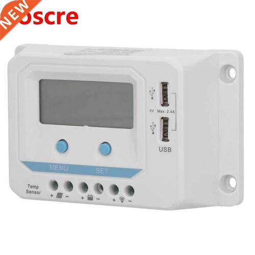 Solar Charge Controller with LCD Display USB PWM Solar Panel