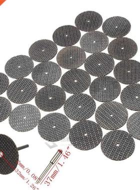 Hot 25pc 32mm Resin Cutting Wheel Cut-off Discs Kit +1pc Man