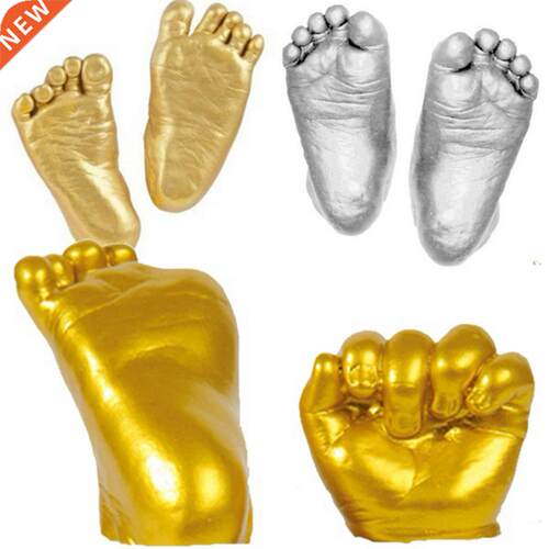 D Hand & Foot Print Mold Powder Plaster Casting Kit Hand