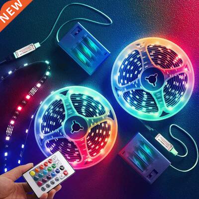 3AA Battery Waterproof LED Strip Lights Flexible RGB 5V Ligh