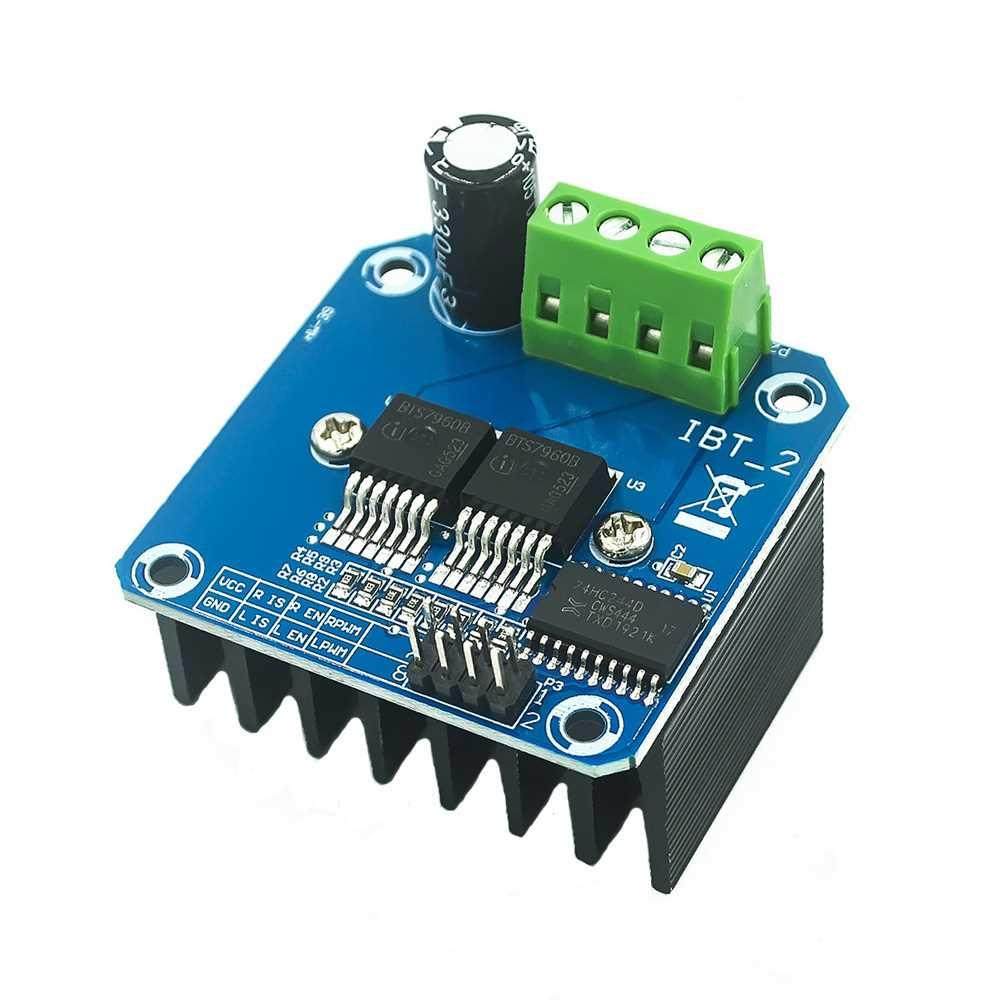 1PCS Double BTS7960 4A H-bridge High-power Motor Driver Mod