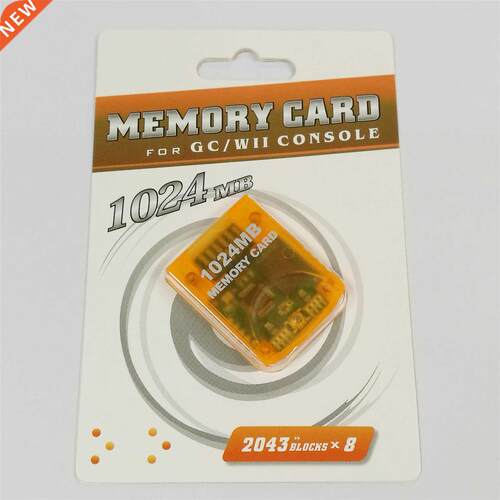 1024 M memory card For Wii Console Memory Storage Card Saver