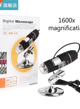 2019 High Quality New 1600X 2MP Zoom Microscope 8 LED USB Di