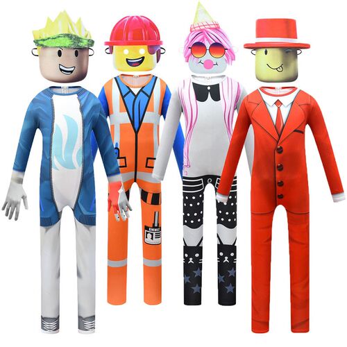 2021 New game Anime Cosplay Jumpsuit+Mask Boys set for