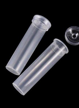 10 Pcs Clear Flower Nutrition Fresh-keeping Tube With Cap Fl