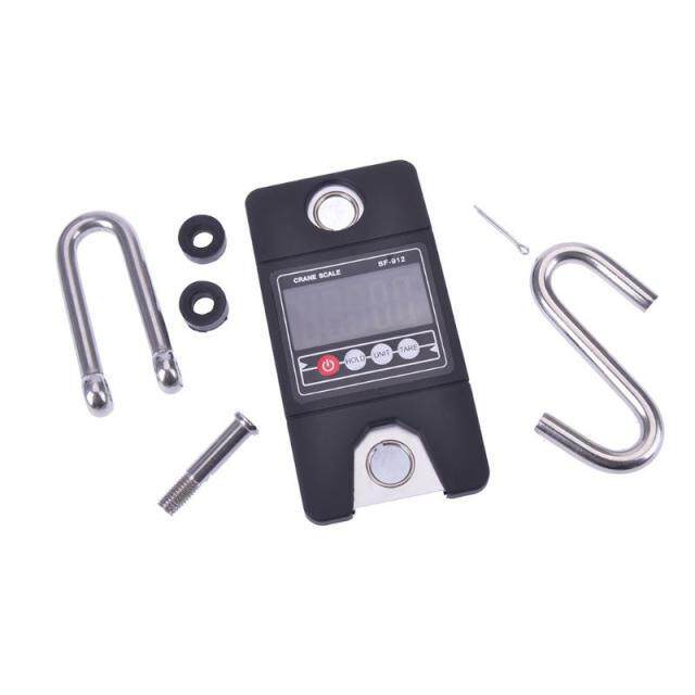 Digital Hanging Scale 00KG(600LBS)/100g Industrial Portable
