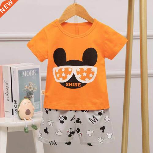 Mickey Minnie Mouse Pyjamas Kids Shorts Pajama Snow White Gi