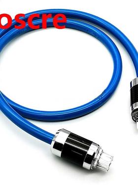 Silver Plated US Mains Power Cable HIFI SChuko Power Cord Ca