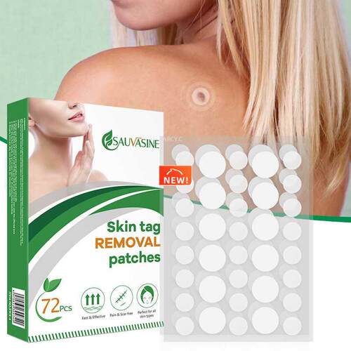 72pcs/box Acne Wart Remover Pimple Wart Treatment Patch Hydr