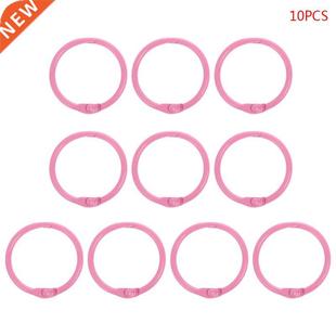 Albums Leaf Metal Hoops Loose Book 10pcs Ring Sch Binder