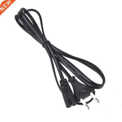 5FT EU Plug 2-Prong Port AC Power Cable Cord Adapter For PS2