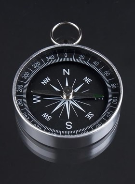 1pc Pocket Mini Camping Hiking Compasses Lightweight Aluminu