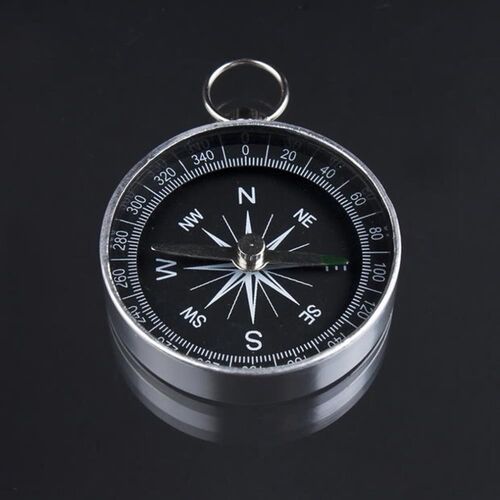 1pc Pocket Mini Camping Hiking Compasses Lightweight Aluminu