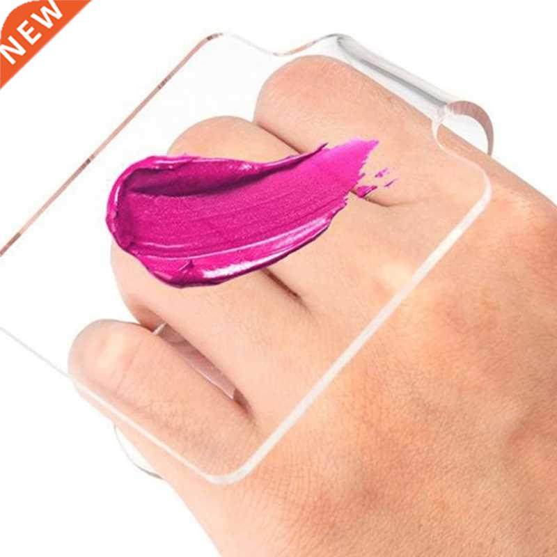 Acrylic Clear Makeup Cream Foundation Eyeshadow Palette Pain