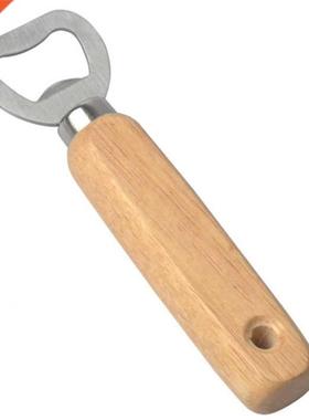 20Pcs Wooden Handle Handheld Bartender Bottle Opener Wine Be
