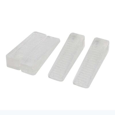 Rubber Thuiskantoor Wedge Doorstop Stopper Doorstop, transpa