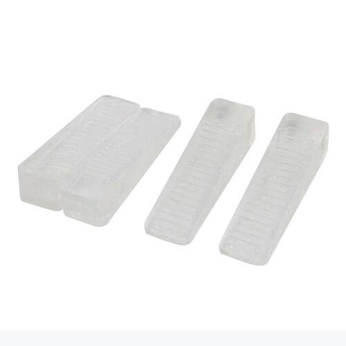 Rubber Thuiskantoor Wedge Doorstop Stopper Doorstop, transpa