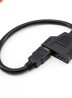 HD-M Compatble 2 Dual Port Y Spltter HD 1080P V1.4 Male T