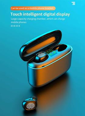 INSMA AirBuds with QI Charging Case Mini TWS Bluetooth 5.0