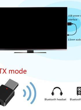 2 in 1 USB Bluetooth Adapter BT 5.0 Audio Receiver Transmitt